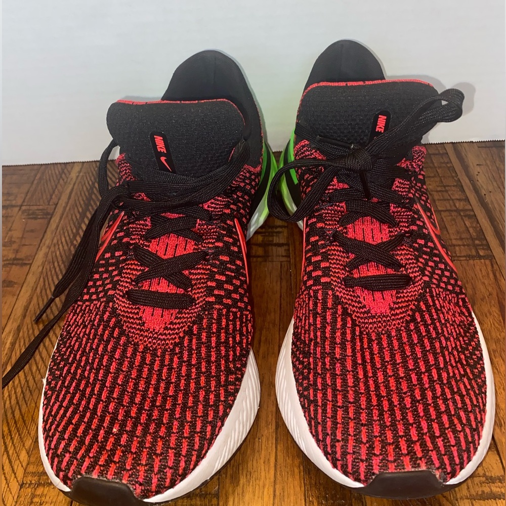 Nike React Infinity Run Flyknit 3 Siren Red Green Strike